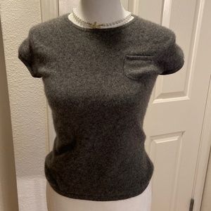 Soft Wool Dark Grey Top